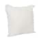 Stonewashed Linen Pillow with Fringe